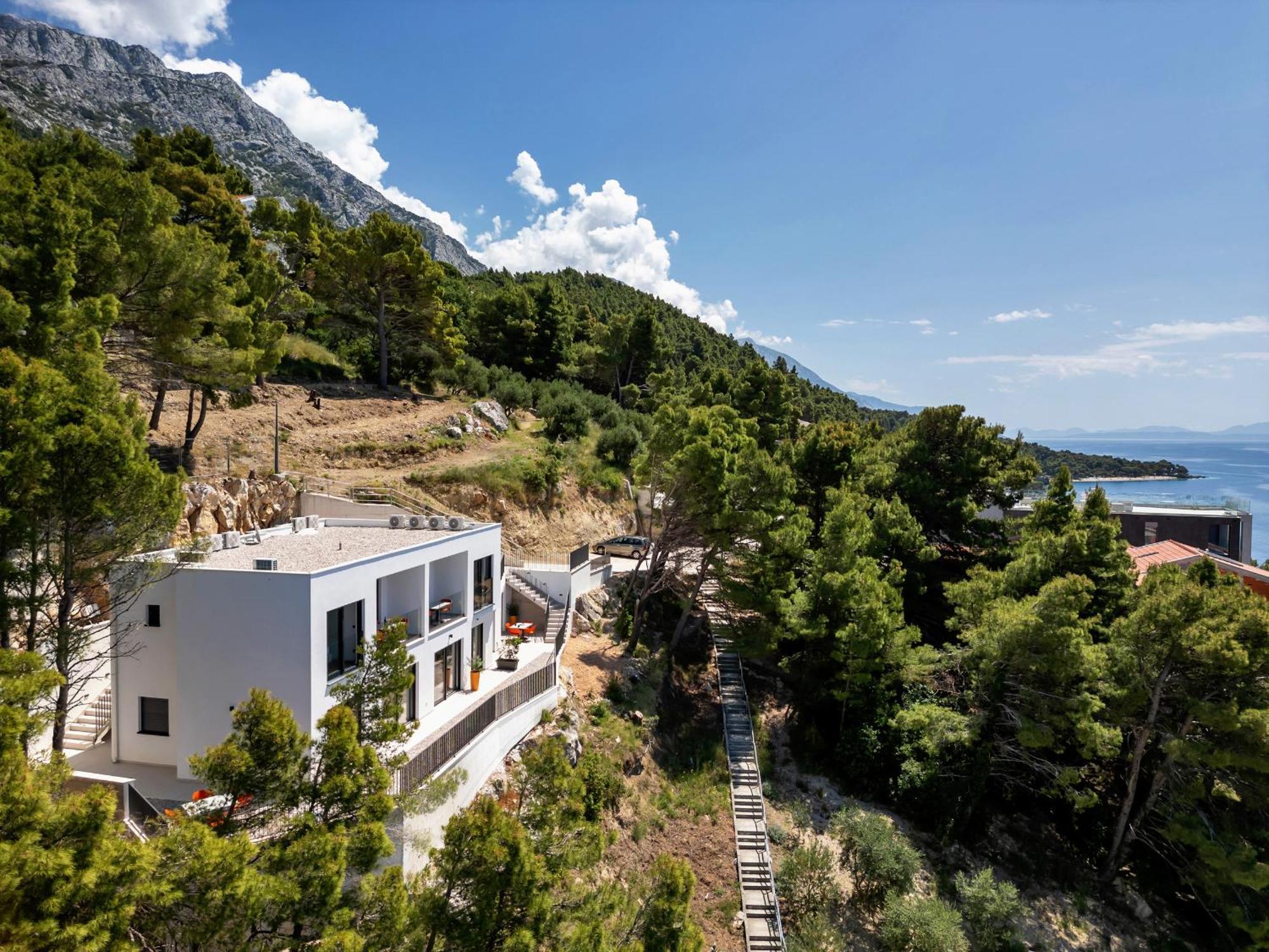 Villa Lito - Only 50M From Sea! - Makarska Exklusiv Brela Eksteriør billede